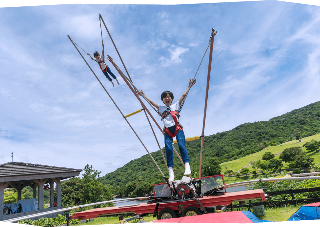 ワクワクする遊具で思いっきり遊ぼう