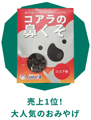 コアラの鼻くそ
